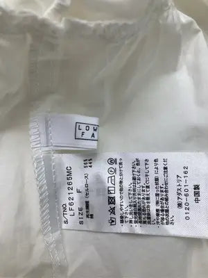 LOWRYS FARM/ローリーズファーム/シャツ/ブラウス/トップス/ホワイト/F
