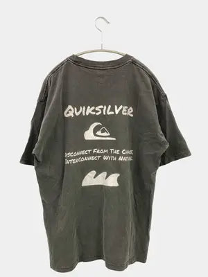 QUIKSILVER/クイックシルバー/Tシャツ/カットソー/トップス/グレー/S