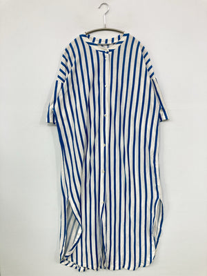 ZARA/ザラ/シャツワンピース/ワンピース/ドレス/ブルー