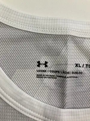 UNDER ARMOUR/アンダーアーマー/Tシャツ/カットソー/トップス/ホワイト/XL