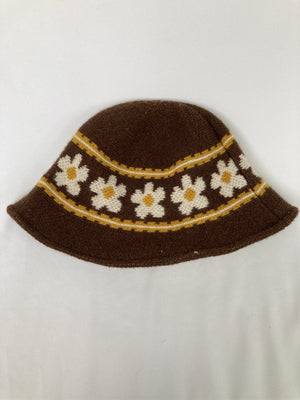 ニットキャップ/ビーニー/帽子/ブラウン