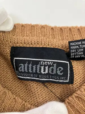 Attitude/ベスト/トップス/ブラウン