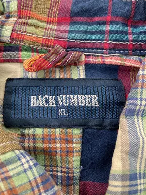 BACK NUMBER/バックナンバー/シャツ/ブラウス/トップス/ライトグリーン/XL