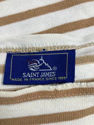 SAINT JAMES/セントジェームス/Tシャツ/カットソー/トップス/ブラウン
