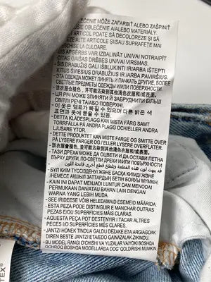 ZARA/ザラ/デニムパンツ/パンツ/スカイブルー/USA 34
