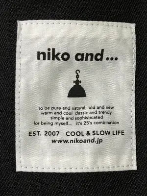 niko and .../ニコアンド/ベスト/トップス/ブラック/F