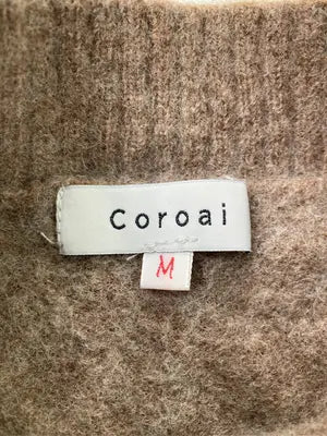 Coroai/ニット/セーター/トップス/ブラウン/M