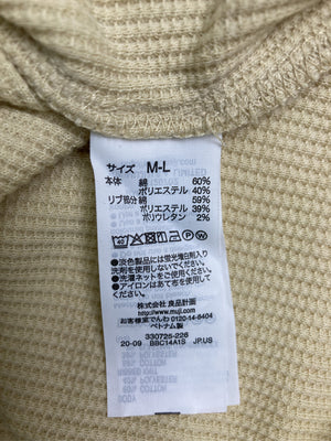 無印良品/ムジルシリョウヒン/ニット/セーター/トップス/アイボリー/M-L