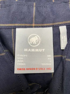 MAMMUT/マムート/シャツ/ブラウス/トップス/ネイビー/S