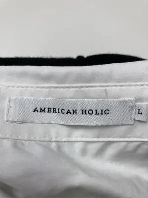 AMERICAN HOLIC/アメリカンホリック/シャツワンピース/ワンピース/ドレス/ホワイト/L