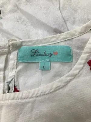 Lindsay/Tシャツ/カットソー/トップス/ホワイト/L