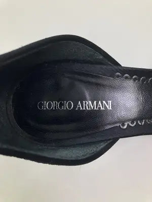 GIORGIO ARMANI/ジョルジオアルマーニ/パンプス/シューズ/ブラック/37 1/2