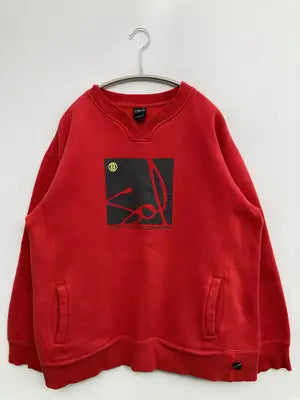 SOLJA H/スウェット/トップス/レッド/L
