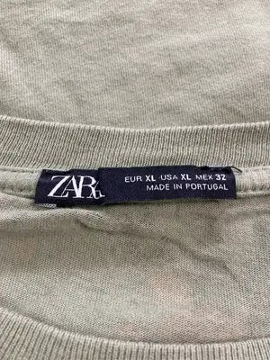ZARA/ザラ/Tシャツ/カットソー/トップス/カーキ/USA XL
