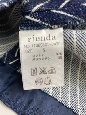 rienda/リエンダ/ミモレ/半端丈スカート/スカート/ネイビー/S