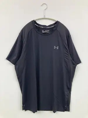 UNDER ARMOUR/アンダーアーマー/Tシャツ/カットソー/トップス/ブラック/XXL