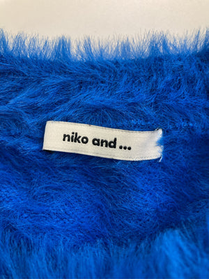 niko and .../ニコアンド/ニット/セーター/トップス/ブルー/L