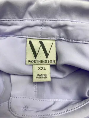 WORTHINGTON/ワーシングトン/シャツ/ブラウス/トップス/パープル/XXL