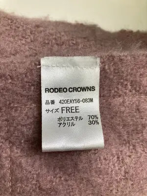 RODEO CROWNS/ロデオクラウンズ/マフラー/ファッション雑貨/ピンク/FREE