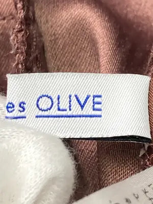 OLIVE des OLIVE/オリーブデオリーブ/スラックス/パンツ/ブラウン/F