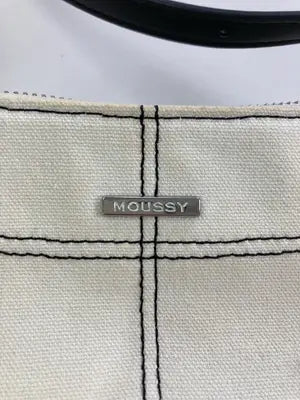 MOUSSY/マウジー/ハンドバッグ/バッグ/ホワイト