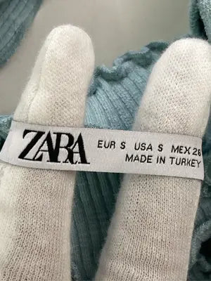 ZARA/ザラ/キャミソール/トップス/スカイブルー/USA S