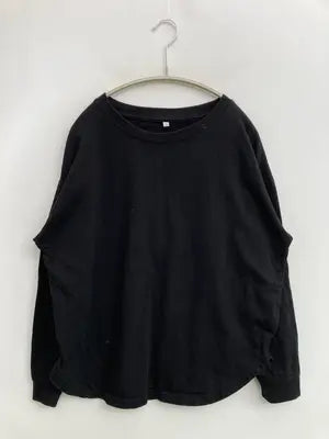 Tシャツ/カットソー/トップス/ブラック/L