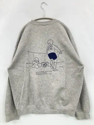 TOMBONIA/スウェット/トップス/グレー/LARGE
