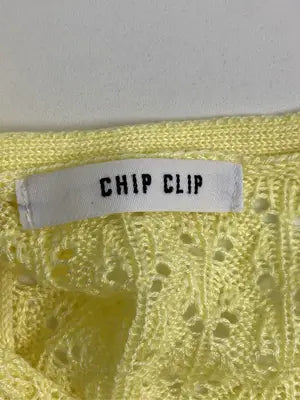 Chip Clip/チップクリップ/カーディガン/ボレロ/トップス/イエロー/L