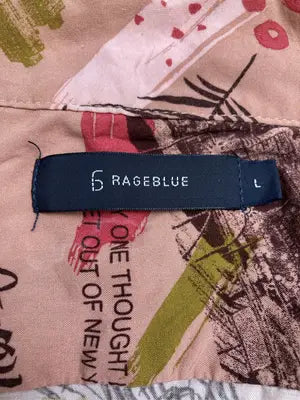 RAGEBLUE/レイジブルー/シャツ/ブラウス/トップス/ベージュ/L
