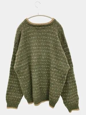 wool rich/ウールリッチ/ニット/セーター/トップス/カーキ/2XL