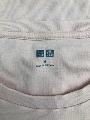 UNIQLO/ユニクロ/Tシャツ/カットソー/トップス/オレンジ/M