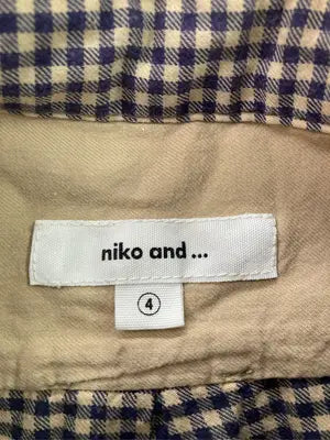 niko and .../ニコアンド/シャツ/ブラウス/トップス/ネイビー/4