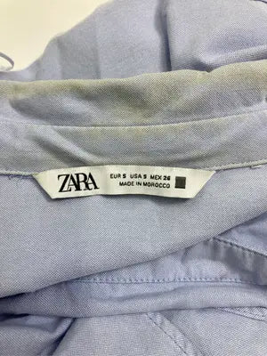 ZARA/ザラ/シャツ/ブラウス/トップス/スカイブルー/EUR S