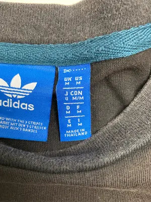 adidas/アディダス/Tシャツ/カットソー/トップス/ブラック/M