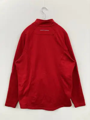 UNDER ARMOUR/アンダーアーマー/ジャージ/トラックジャケット/トップス/レッド/M