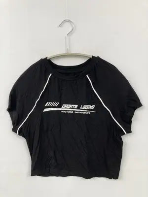 Tシャツ/カットソー/トップス/ブラック/M