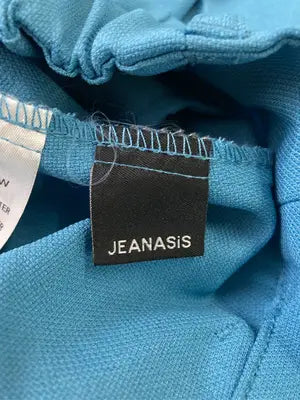 JEANASIS/ジーナシス/スラックス/パンツ/スカイブルー/M