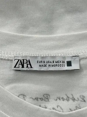 ZARA/ザラ/Tシャツ/カットソー/トップス/ホワイト/S