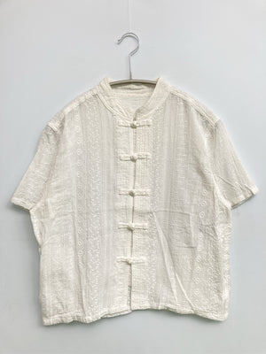 Meridian/メリディアン/シャツ/ブラウス/トップス/ホワイト