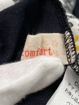 Live in comfort/Tシャツ/カットソー/トップス/イエロー/LL