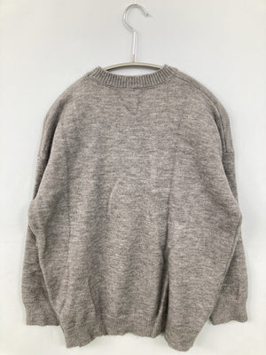 ニット/セーター/トップス/グレー/M