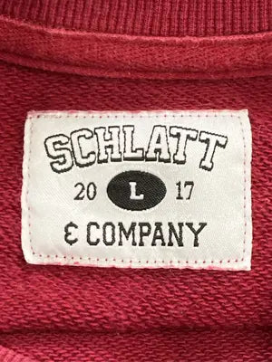SCHLATT/スウェット/トップス/レッド/L