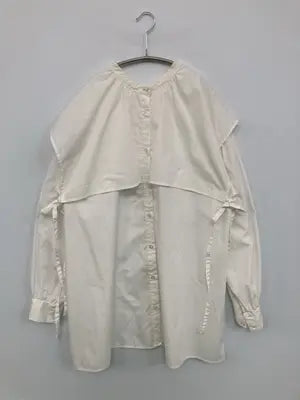 w closet/ダブルクローゼット/シャツ/ブラウス/トップス/ホワイト/M  バスト79～87  身長154～162