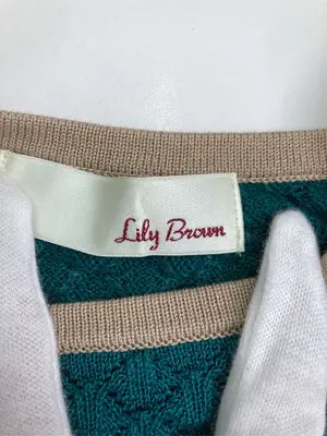 Lily brown/リリーブラウン/ニット/セーター/トップス/ベージュ/F