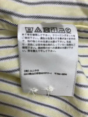 UNIQLO JW Anderson/ユニクロジェイダブリューアンダーソン/シャツ/ブラウス/トップス/イエロー/L