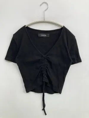SHAGGIE/シャギー/Tシャツ/カットソー/トップス/ブラック
