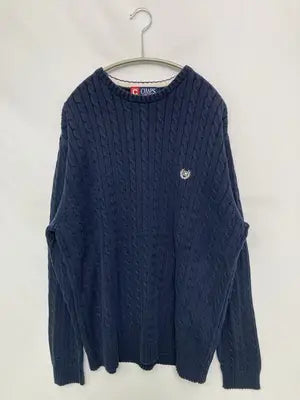 CHAPS/チャップス/ニット/セーター/トップス/ネイビー/M
