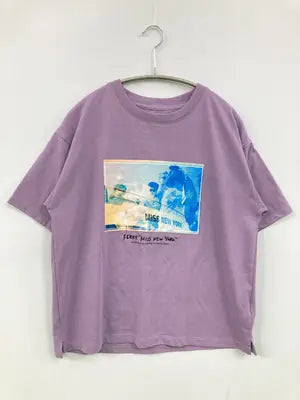 niko and .../ニコアンド/Tシャツ/カットソー/トップス/パープル/F