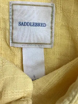 SADDLEBRED/シャツ/ブラウス/トップス/イエロー/L